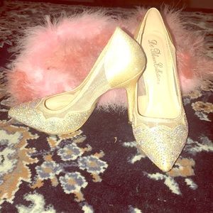 Rhinestone heels